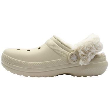 CROCS 211396 2Y2 CLASSIC LINED CLOG - BONE